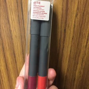 NWT Bite Beauty High Pigment Lip Pencil 2 set